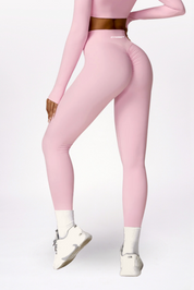 SCRUNCH LEGGINGS - PINK