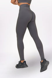SCRUNCH LEGGINGS - GREY