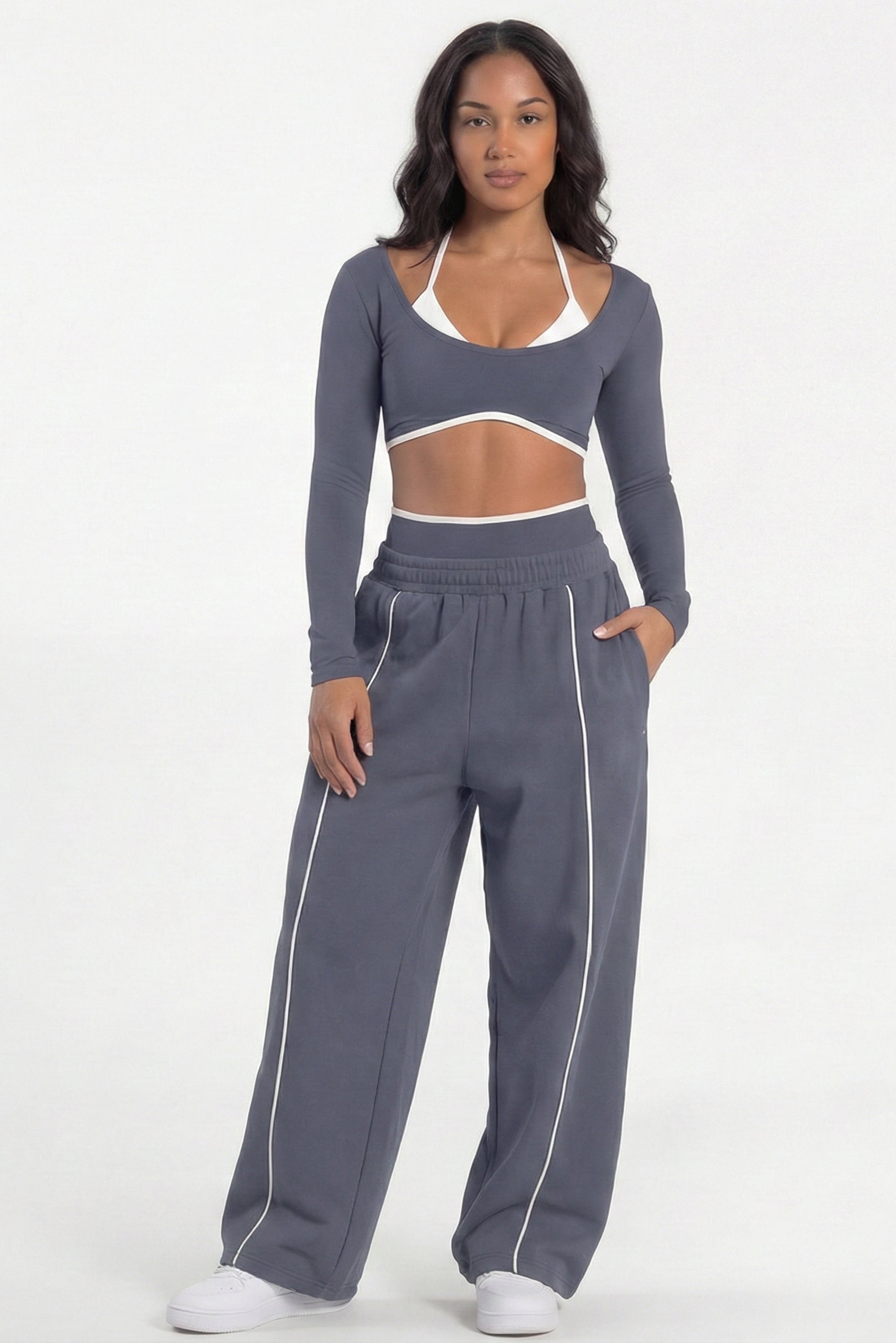 Pantalon de jogging Line - Bleu