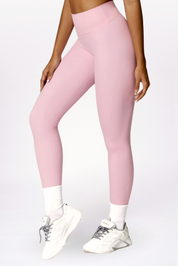 SCRUNCH LEGGINGS - PINK