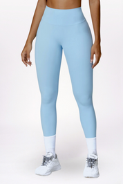 LEGGING SCRUNCH - BLEU CIEL