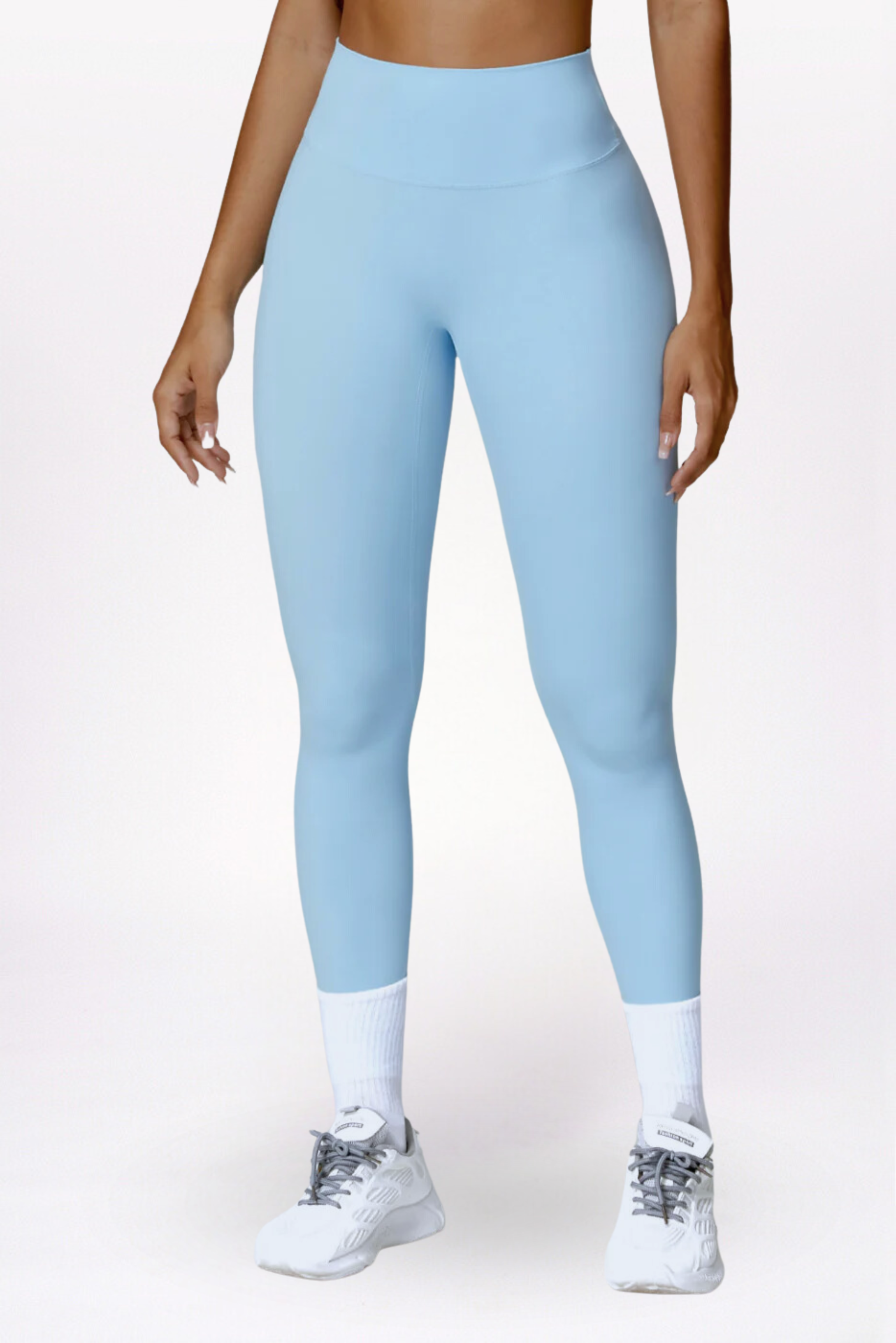 LEGGING SCRUNCH - BLEU CIEL