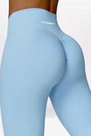 SCRUNCH LEGGINGS - SKY BLUE