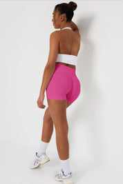 SHORT V SCRUNCH - PINK