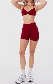 SHORT IMPACT - ROUGE BORDEAUX