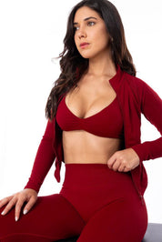 BRASSIÈRE IMPACT - ROUGE BORDEAUX