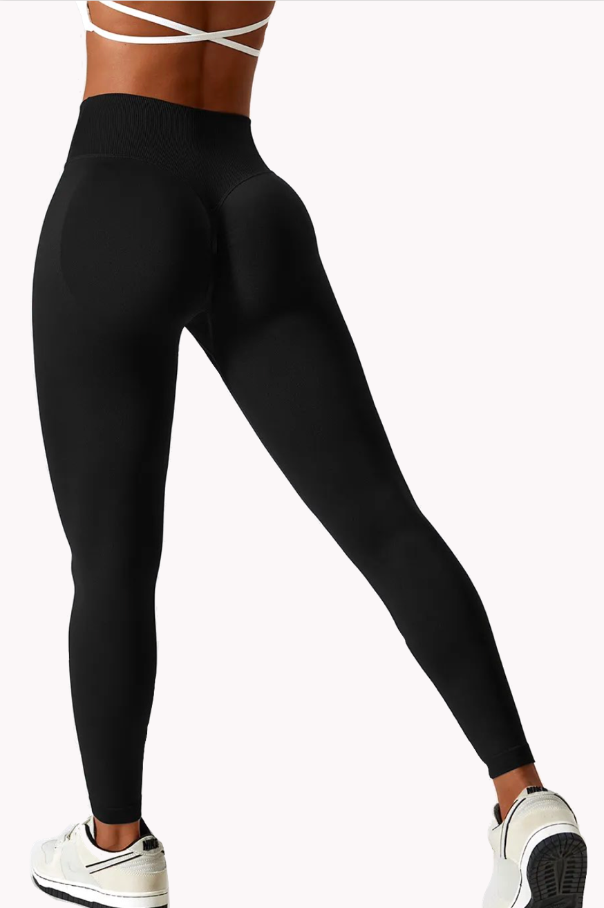 LEGGING V SCRUNCH - NOIR