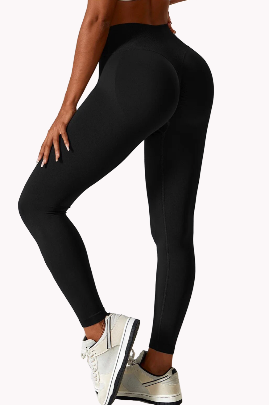 LEGGING V SCRUNCH - NOIR