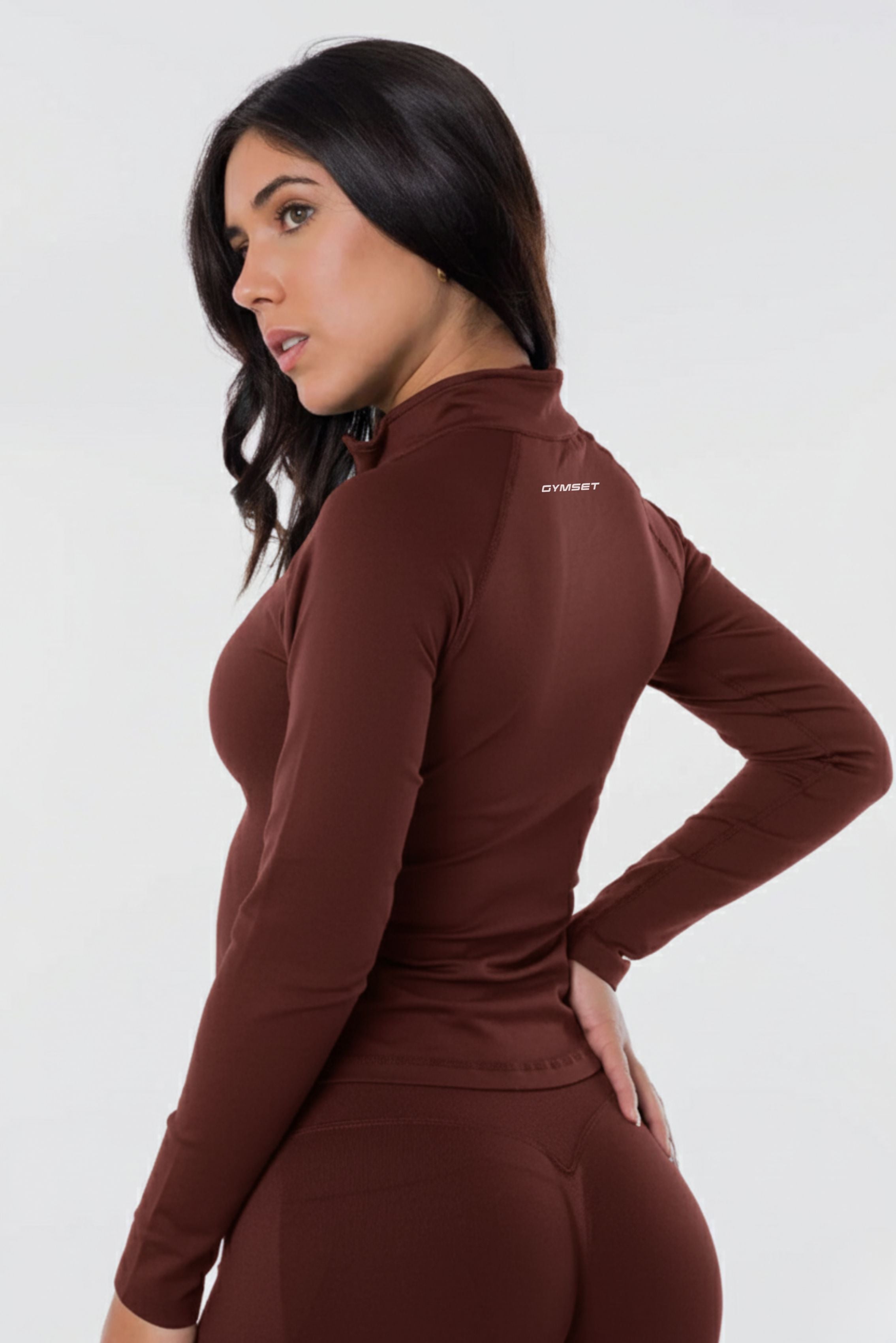 VESTE IMPACT - MARRON