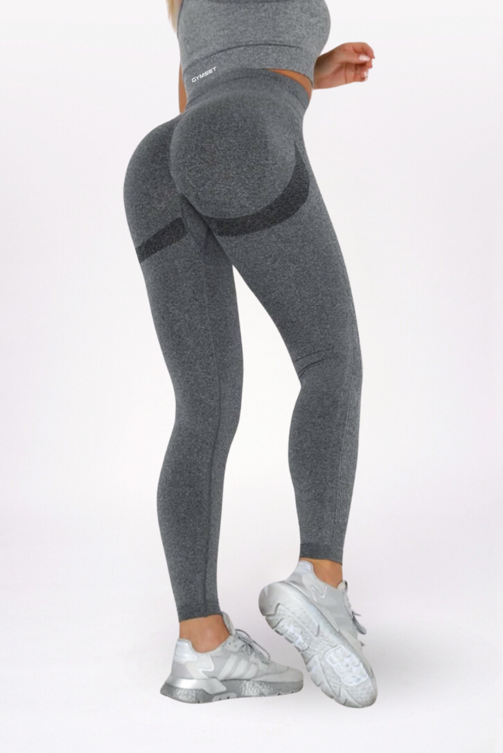 LEGGING PUSH UP - GRIS FONCÉ