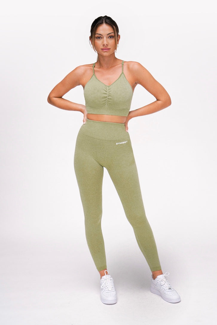 PUSH UP LEGGINGS - KHAKI