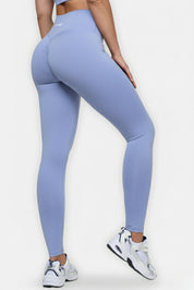 LEGGING SCRUNCH - BLEU CIEL