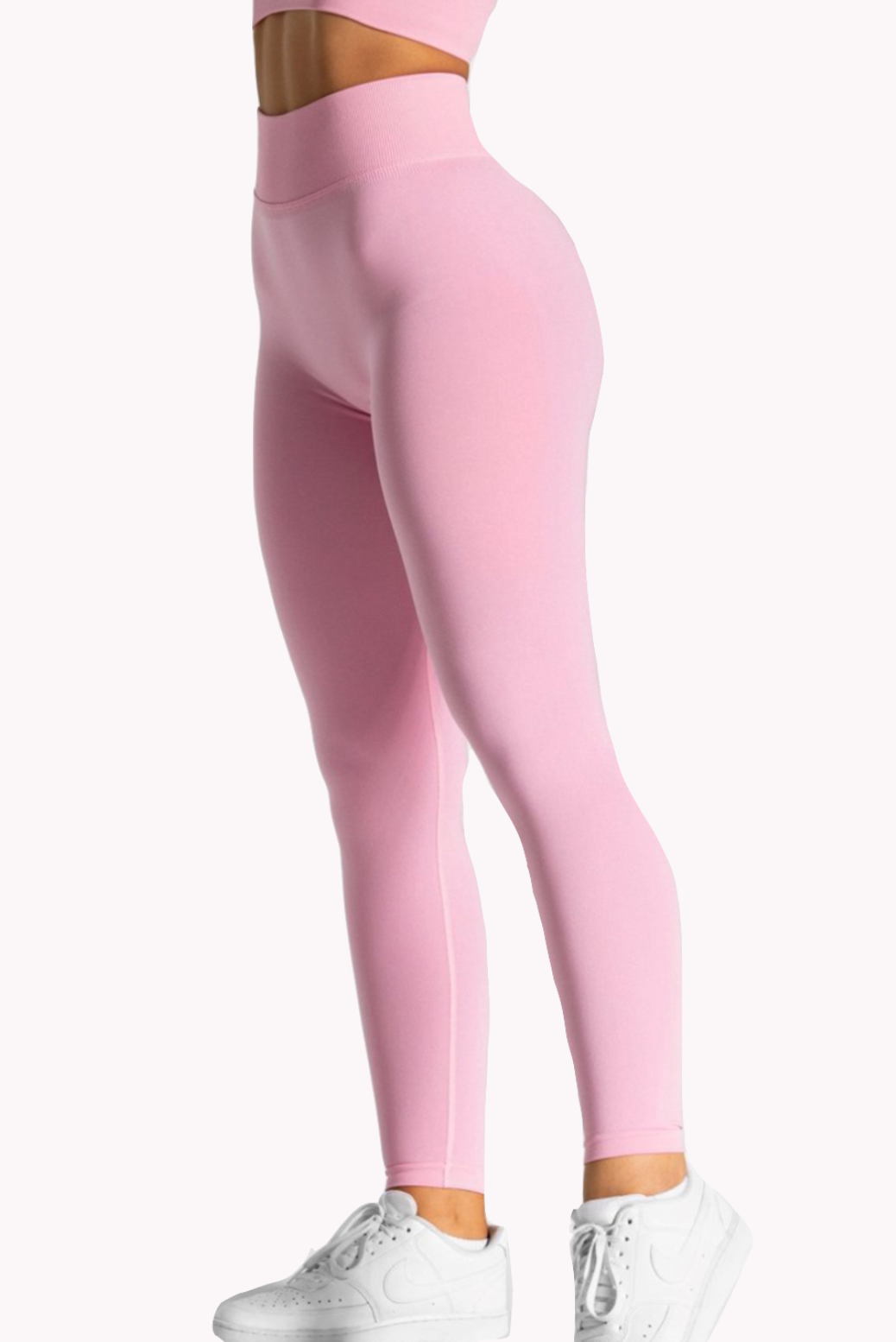 Legging rose chaud hotsell