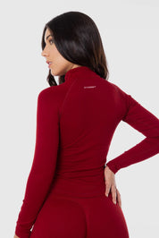 VESTE IMPACT - ROUGE BORDEAUX